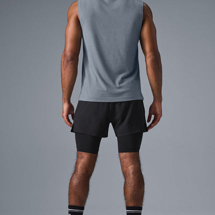 alo Men's The Triumph Muscle Tank - Steel Grey