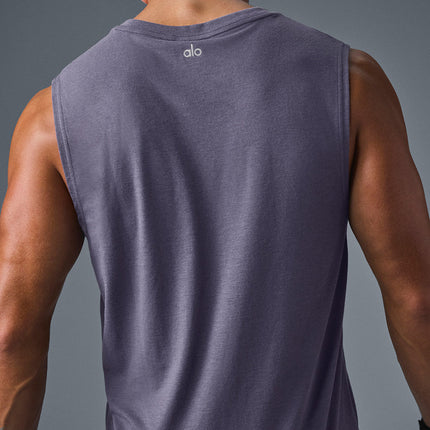 alo Men's The Triumph Muscle Tank - Italian Plum