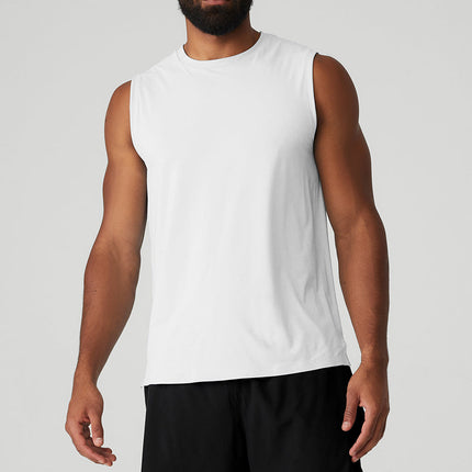 alo Men's Idol Performance Tank - White