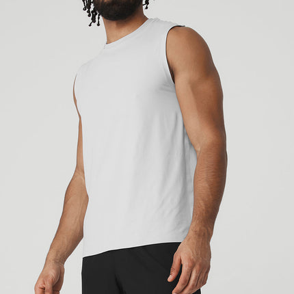 alo Men's Idol Performance Tank - Titanium