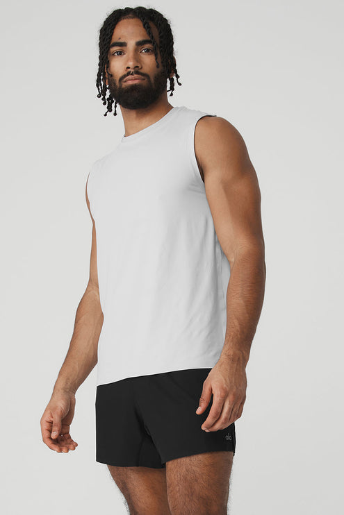 alo Men's Idol Performance Tank - Titanium
