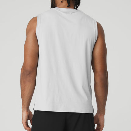 alo Men's Idol Performance Tank - Titanium