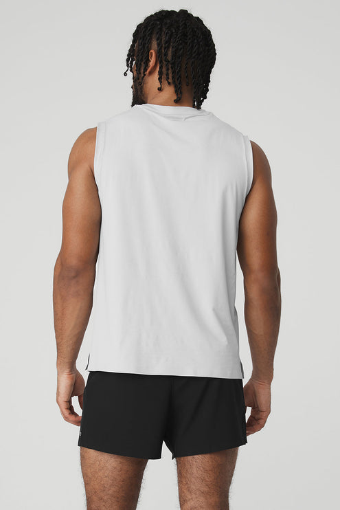 alo Men's Idol Performance Tank - Titanium