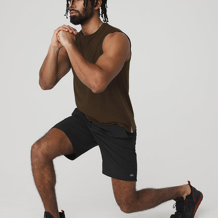alo Men's Idol Performance Tank - Espresso