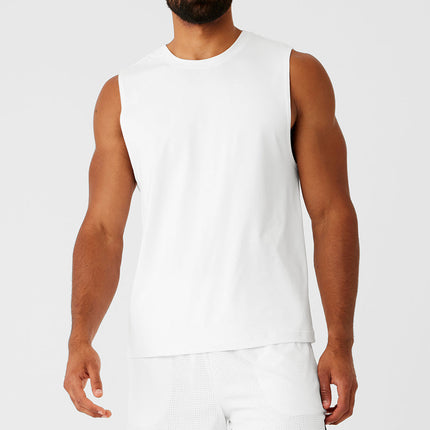 alo Men's Conquer Muscle Tank - White