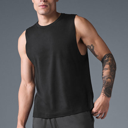 alo Men's Conquer Muscle Tank - Black