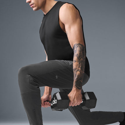 alo Men's Conquer Muscle Tank - Black