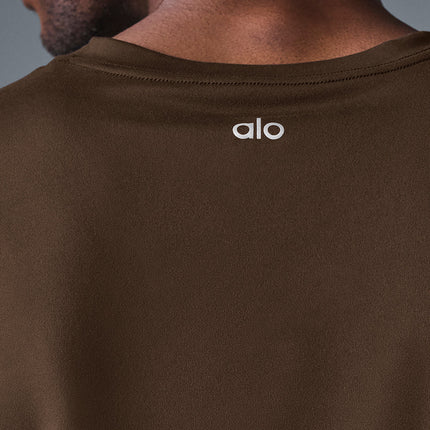 alo Men's Conquer Muscle Tank - Espresso