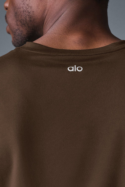 alo Men's Conquer Muscle Tank - Espresso