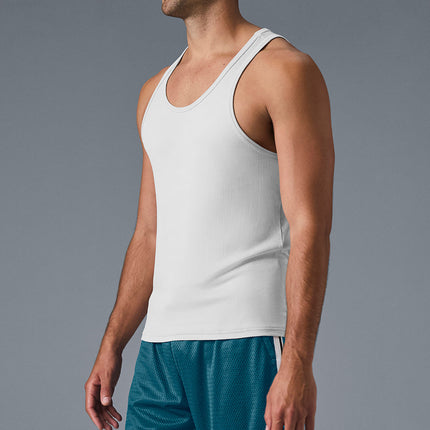 alo Men's Everyday Modal Rib Tank - White