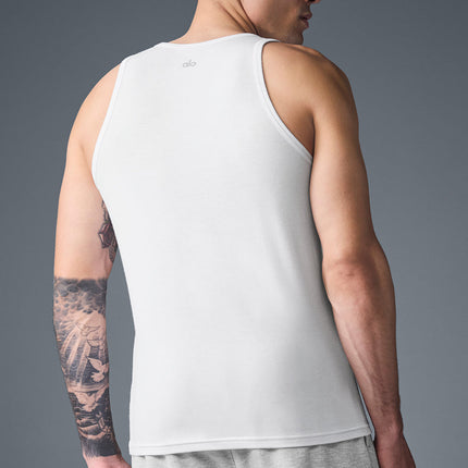 alo Men's Everyday Modal Rib Tank - White