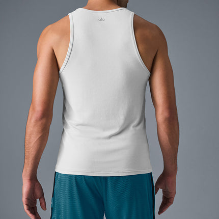 alo Men's Everyday Modal Rib Tank - White