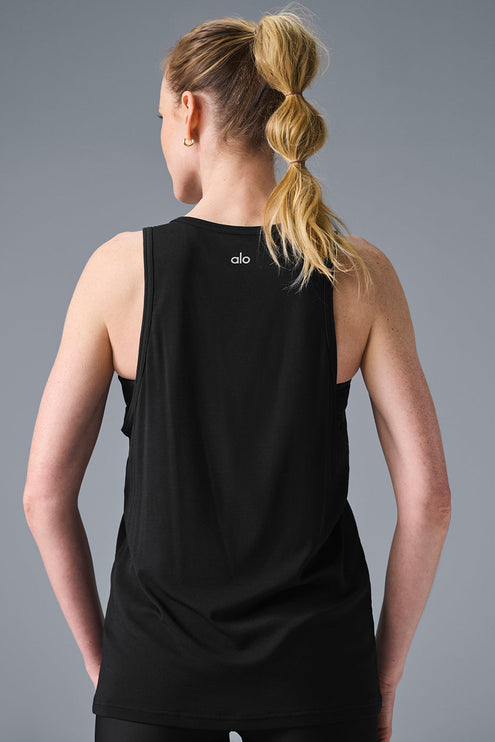 alo Women's Everyday Modal Rib Tank - Black