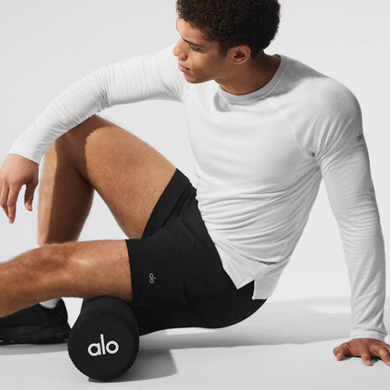 alo Men's Triumph Long Sleeve Tee - White
