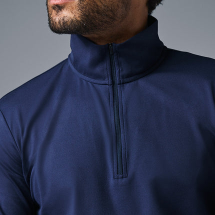 alo Men's Conquer 1/4 Zip Reform Long Sleeve - Navy