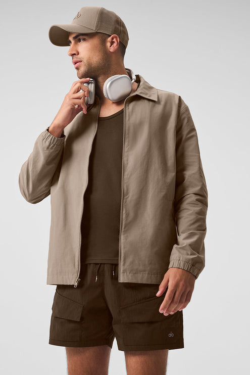 alo Men's Torrent Overshirt - Gravel