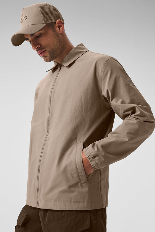 alo Men's Torrent Overshirt - Gravel