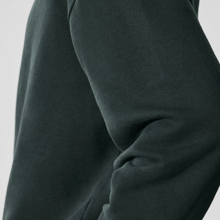 alo Men's Chill Crew Neck Pullover - Charcoal Green