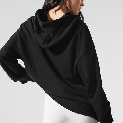 alo Women's Chill Hoodie - Black