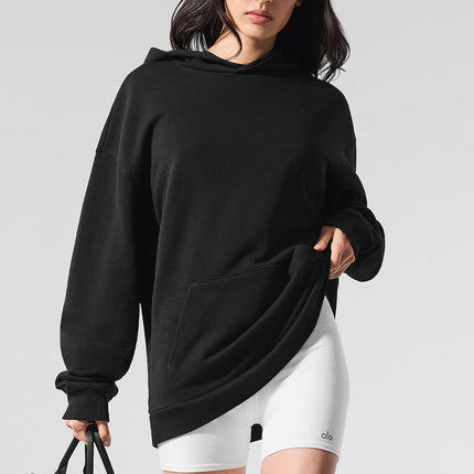 alo Women's Chill Hoodie - Black