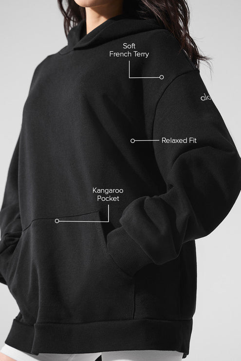 alo Women's Chill Hoodie - Black