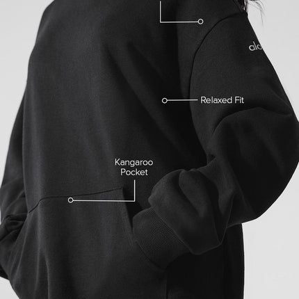 alo Women's Chill Hoodie - Black