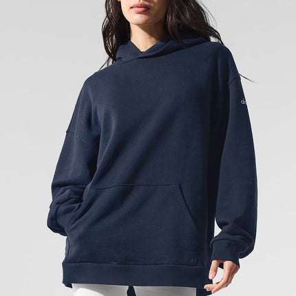 alo Women's Chill Hoodie - Navy