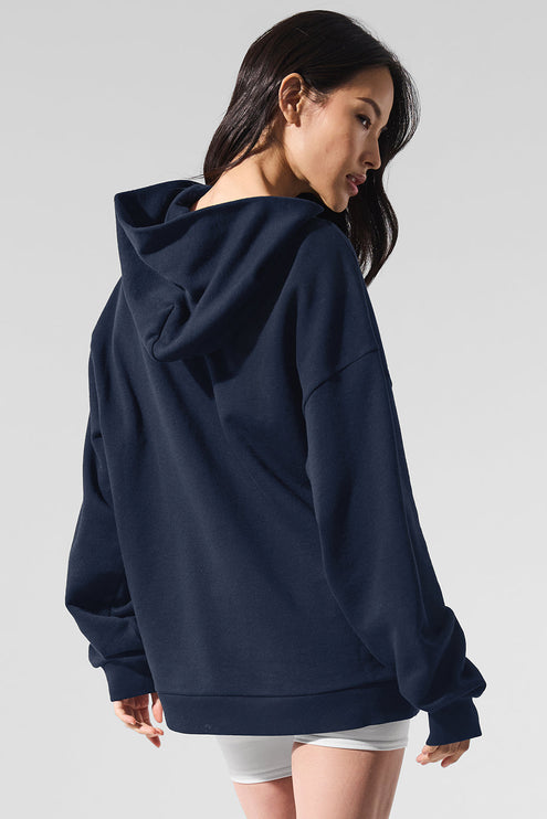 alo Women's Chill Hoodie - Navy