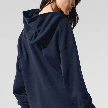 alo Women's Chill Hoodie - Navy