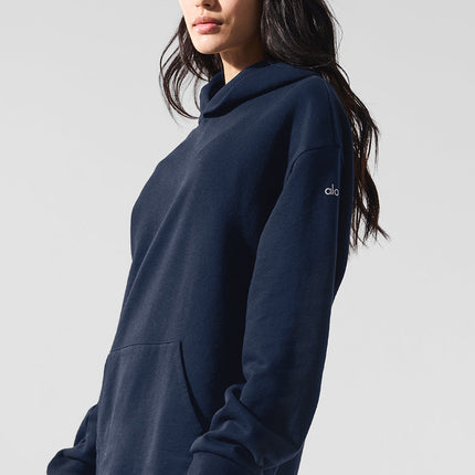 alo Women's Chill Hoodie - Navy
