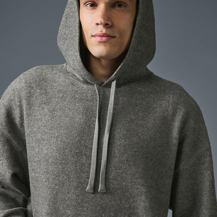 alo Men's Triumph Restore Hoodie - Grey Triblend