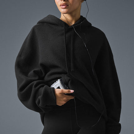 alo Women's Triumph Restore Hoodie - Black