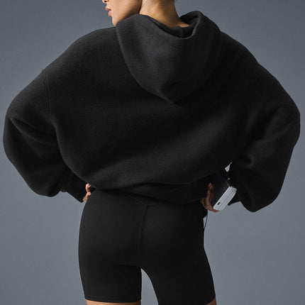alo Women's Triumph Restore Hoodie - Black