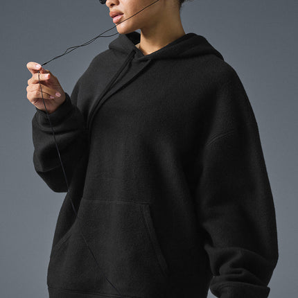 alo Women's Triumph Restore Hoodie - Black