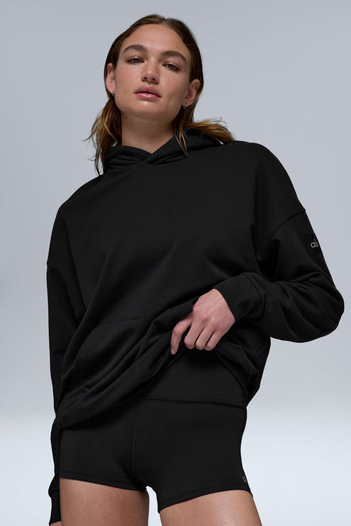 alo Women's Double Take Hoodie - Black