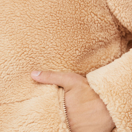 alo Men's Sherpa Stage Puffer - Camel