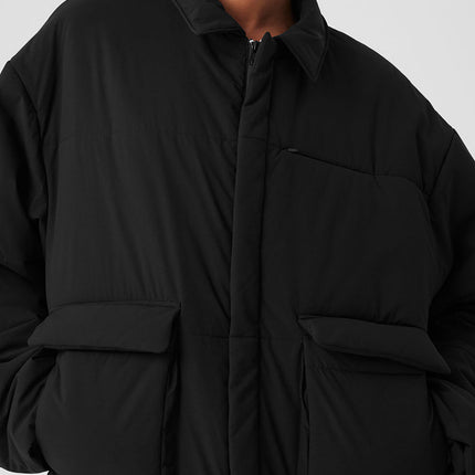 alo Women's Voyage Utility Cargo Jacket - Black