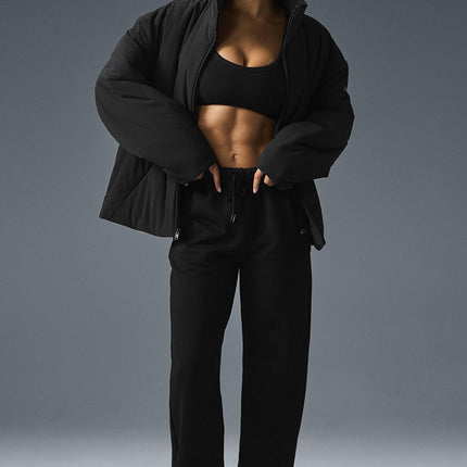 alo Women's Stretch Woven Notable Jacket - Black