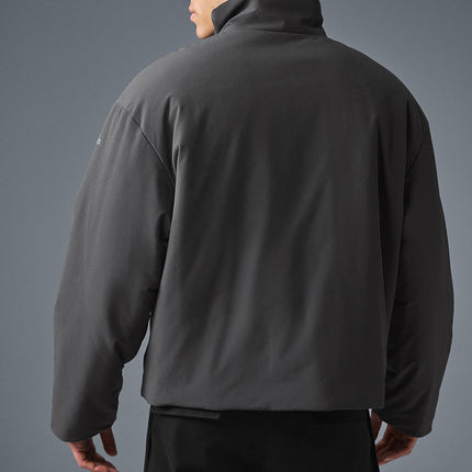 alo Men's Stretch Woven Notable Jacket - Anthracite