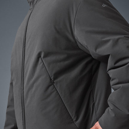 alo Men's Stretch Woven Notable Jacket - Anthracite