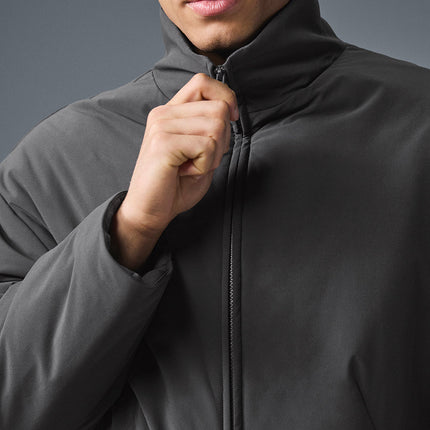 alo Men's Stretch Woven Notable Jacket - Anthracite