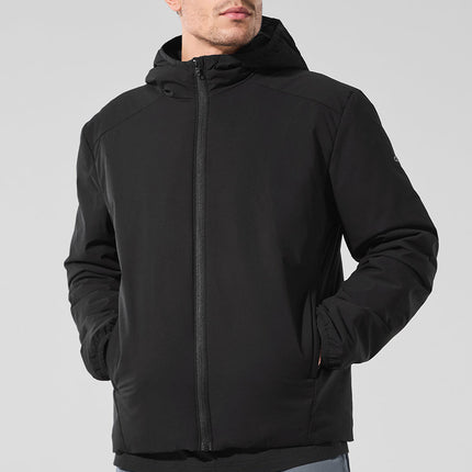 alo Men's Elemental Full-Zip Jacket - Black