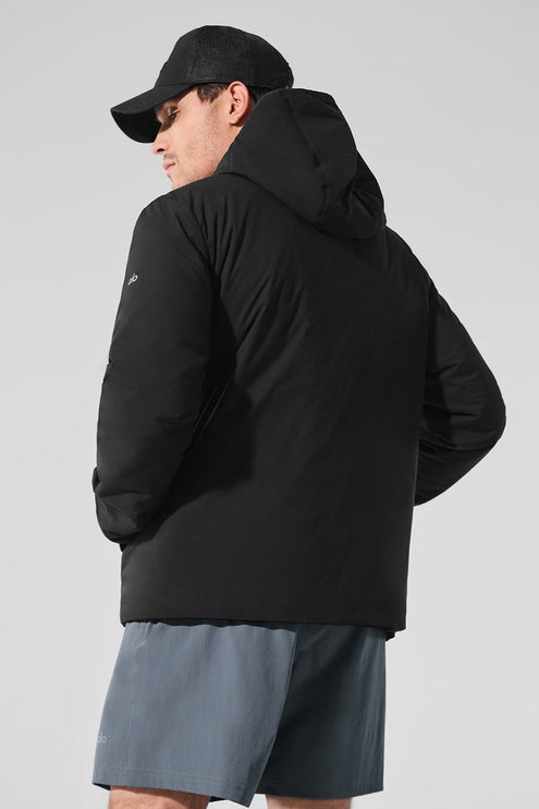 alo Men's Elemental Full-Zip Jacket - Black
