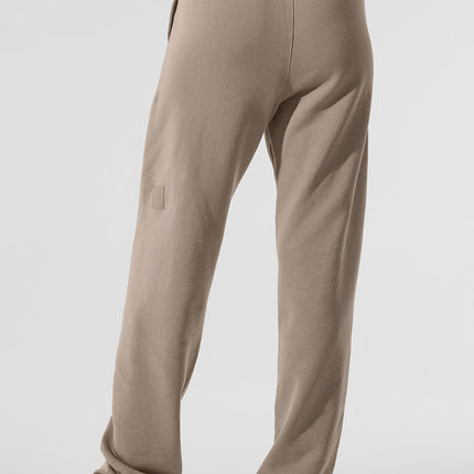 alo Women's Chill Vintage Wash Sweatpant - Gravel Wash