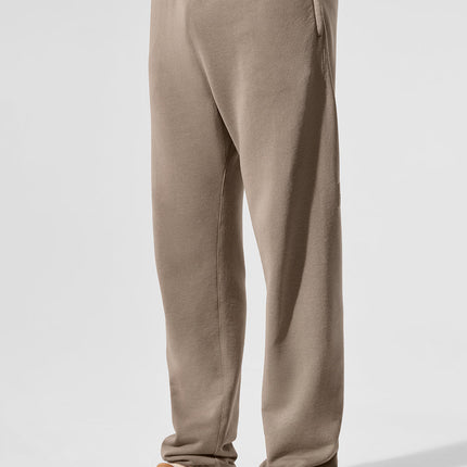 alo Men's Chill Vintage Wash Sweatpant - Gravel Wash