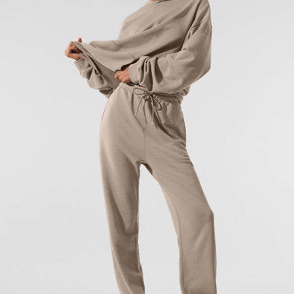 alo Women's Chill Vintage Wash Sweatpant - Gravel Wash