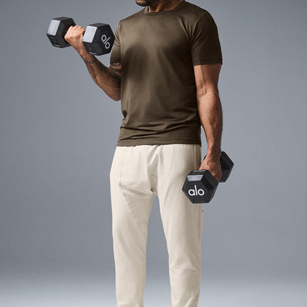 alo Men's Conquer Revitalize Pant - Bone