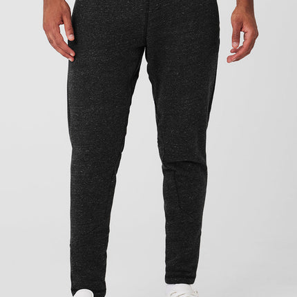 alo Men's The Triumph Sweatpant - Charcoal Black Triblend
