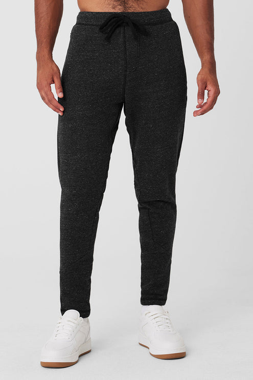 alo Men's The Triumph Sweatpant - Charcoal Black Triblend