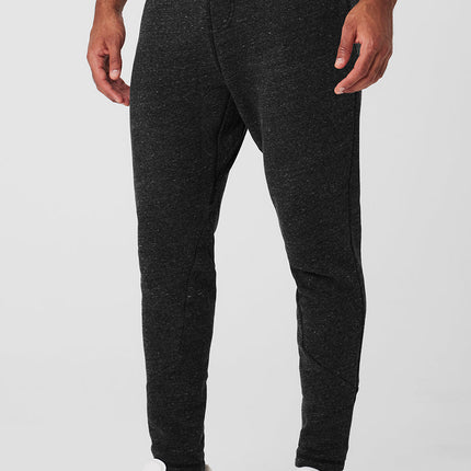 alo Men's The Triumph Sweatpant - Charcoal Black Triblend
